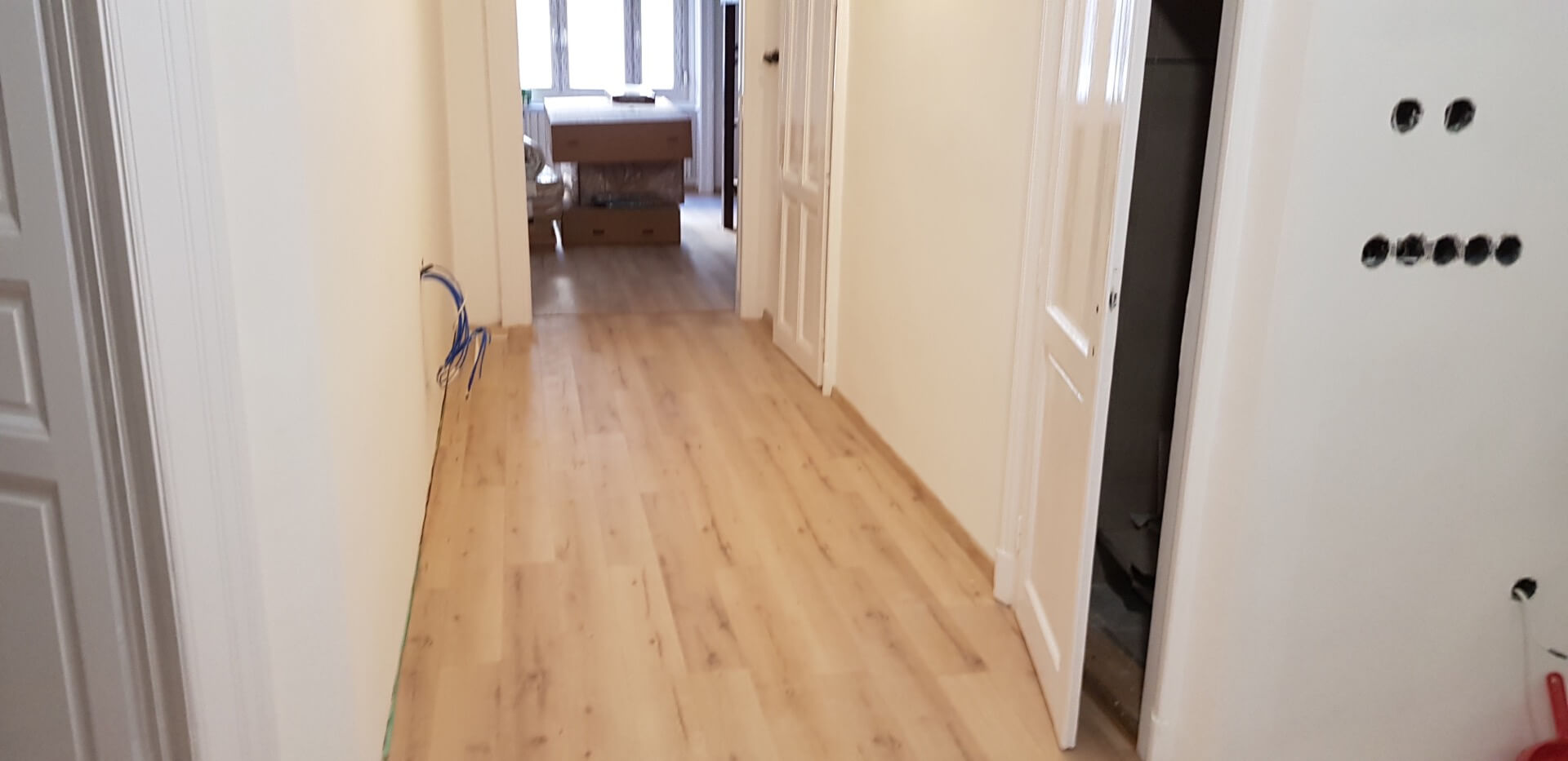 Parkettázás munkánk referencia