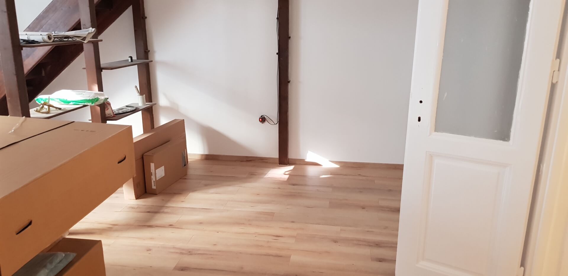 Parkettázás munkánk referencia